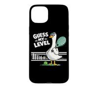Carcasa para iPhone 15 Plus Pato Gracioso De Pádel: Adivina Mi Nivel De Pádel