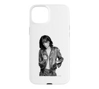 Carcasa para iPhone 15 Plus Patti Smith Punk Rock 1976 Foto Lynn Goldsmith Colección