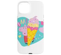 Carcasa para iPhone 15 Plus Peppa Pig Yum Ice Cream