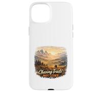 Carcasa para iPhone 15 Plus Persiguiendo senderos Montaña Aventura Estilo de Vida