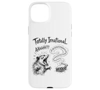 Carcasa para iPhone 15 Plus Pi Day Totally Irrational Zarigüeya Juego de Palabras matemáticas Gritando zarigüeya