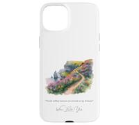 Carcasa para iPhone 15 Plus Pisar Suavemente Porque pisas mis sueños Irlanda Poeta
