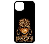 Carcasa para iPhone 15 Plus Piscis Zodiac Black Queen Afro Melanin Astrología Signo