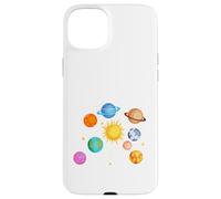 Carcasa para iPhone 15 Plus Planetas del Sistema Solar, Tierra, Sol, Ciencia Espacial Niños, Adultos