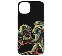 Carcasa para iPhone 15 Plus Plantilla King Kong Skull Island Vs Gaw MonsterVerse Mash Geek