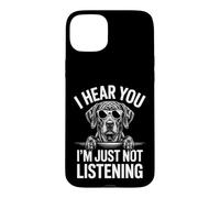 Carcasa para iPhone 15 Plus Plott Hounds Divertido Perro de Plott