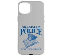 Carcasa para iPhone 15 Plus Policía gramatical para Servir y Corregir