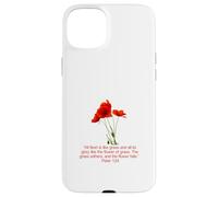 Carcasa para iPhone 15 Plus Porque Toda Carne es como Hierba Pedro 1:24-25