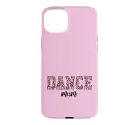 Carcasa para iPhone 15 Plus Práctica de Baile con Estampado de Leopardo para Madre de Bailarina