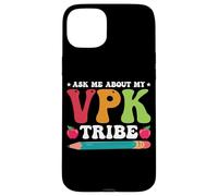 Carcasa para iPhone 15 Plus Pregúntame sobre mi Profesor Orgulloso de la Tribu VPK
