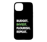 Carcasa para iPhone 15 Plus Presupuesto Invertir Florecer Repetir recuperación