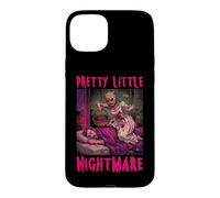 Carcasa para iPhone 15 Plus Pretty Little Nightmare Humor Oscuro Pulp Horror Mujeres Adultas