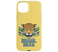 Carcasa para iPhone 15 Plus Pride Brasil Selecao Home Cheer Country Flag Spirit Game Day