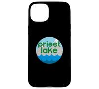 Carcasa para iPhone 15 Plus Priest Lake Idaho ID Nature Vacation Design