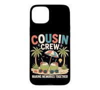 Carcasa para iPhone 15 Plus Primo Tripulación Hacer Recuerdos Juntos Vacaciones en la Playa