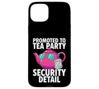 Carcasa para iPhone 15 Plus Promoted To Tea Party Security Detail Funny Dad