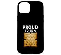 Carcasa para iPhone 15 Plus Proud To Be A Cracker Biscuit - Galleta Divertida para Disfraz de Halloween