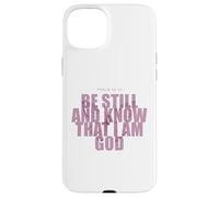 Carcasa para iPhone 15 Plus Psalm 46:10 Be Still & Know - Women Girls Butterfly