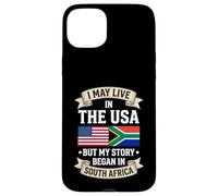Carcasa para iPhone 15 Plus Puede Que Viva en Estados Unidos, Pero mi Historia comenzó en Sudáfrica