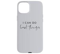 Carcasa para iPhone 15 Plus Puedo Hacer Cosas difíciles Feminist Girl Power Women Empowerment