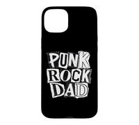 Carcasa para iPhone 15 Plus Punk Rock Dad Tattoos Punker Rocker Ska Music Band Padre