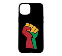 Carcasa para iPhone 15 Plus Puño de Poder Juneteenth
