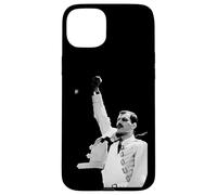 Carcasa para iPhone 15 Plus Queen Live Magic Tour Freddie Mercury Wembley 1986
