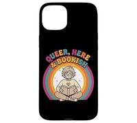 Carcasa para iPhone 15 Plus Queer, Aquí y Bookish