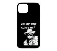 Carcasa para iPhone 15 Plus ¿Quién era Ese Hombre Enmascarado Solitario máscara Retro clásico TV