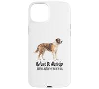Carcasa para iPhone 15 Plus Rafeiro Do Alentejo Perro Gigante Corazón Gigante Perro Divertido Mascota