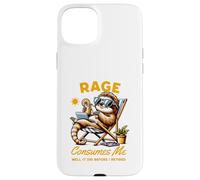 Carcasa para iPhone 15 Plus Rage Consumes Me Well It Did Before I Retired Chilling Sloth
