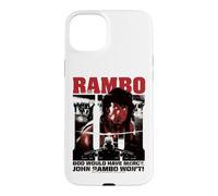 Carcasa para iPhone 15 Plus Rambo III God Would Have Mercy Stallone Película
