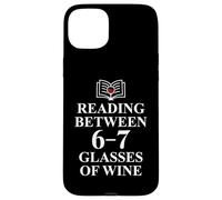 Carcasa para iPhone 15 Plus Read Between The Wines 6 7 Reading 6-7 Just One More Chapter