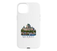 Carcasa para iPhone 15 Plus Recuerdo Retro de Quebec de Canadá/Quebec