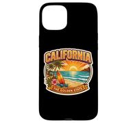 Carcasa para iPhone 15 Plus Recuerdos de visitantes de Recuerdo de California The Golden State