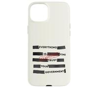 Carcasa para iPhone 15 Plus Redacted Everything is Fine Trust Your Government Political