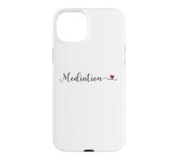 Carcasa para iPhone 15 Plus Regalo tipográfico manuscrito Lindo mediación