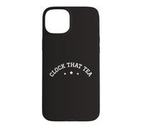 Carcasa para iPhone 15 Plus Reloj Que Té Meme Adolescente Mentiras Tween Chismes Gen Z Argot Verdad