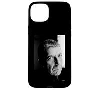 Carcasa para iPhone 15 Plus Retrato del Compositor de Hallelujah Leonard Cohen por AJ Barratt