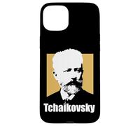 Carcasa para iPhone 15 Plus Retrato del Gran Compositor Pyotr Tchaikovsky