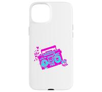 Carcasa para iPhone 15 Plus Retro 80s 90s Boom-Box Vintage Cassette Player Graphic tee