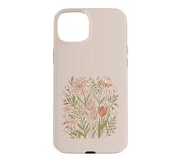 Carcasa para iPhone 15 Plus Retro Animal Print Wildflower Flowers Boho Floral Aesthetic