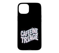 Carcasa para iPhone 15 Plus Retro ER Nurse Caffeine & Triage Medical