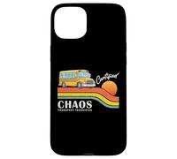 Carcasa para iPhone 15 Plus Retro School Bus Driver Certified Chaos Transport Technician