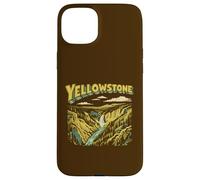 Carcasa para iPhone 15 Plus Retro Yellowstone National Park Vintage Style Classic