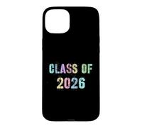Carcasa para iPhone 15 Plus Rock Stars Class of 2026 Graduación Almost There Seniors