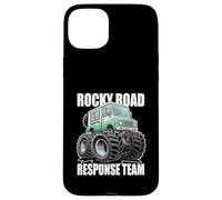 Carcasa para iPhone 15 Plus Rocky Road Response Team Ice Cream Truck 4x4 Diseño Offroad