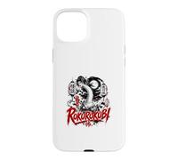 Carcasa para iPhone 15 Plus Rokurokubi japonés Yokai Moonlit Escena de Terror