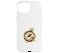 Carcasa para iPhone 15 Plus Roto, brújula, dirección, perdido, Concepto, ilustración