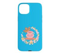 Carcasa para iPhone 15 Plus Royalty Pun Inglés Tea Party Tea Lovers Funny